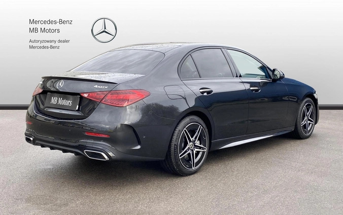 Mercedes-Benz Klasa C cena 299900 przebieg: 10000, rok produkcji 2023 z Słupsk małe 211